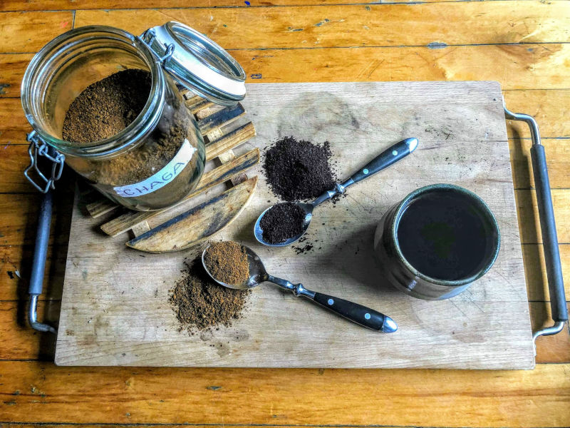 Chaga mushroom coffee